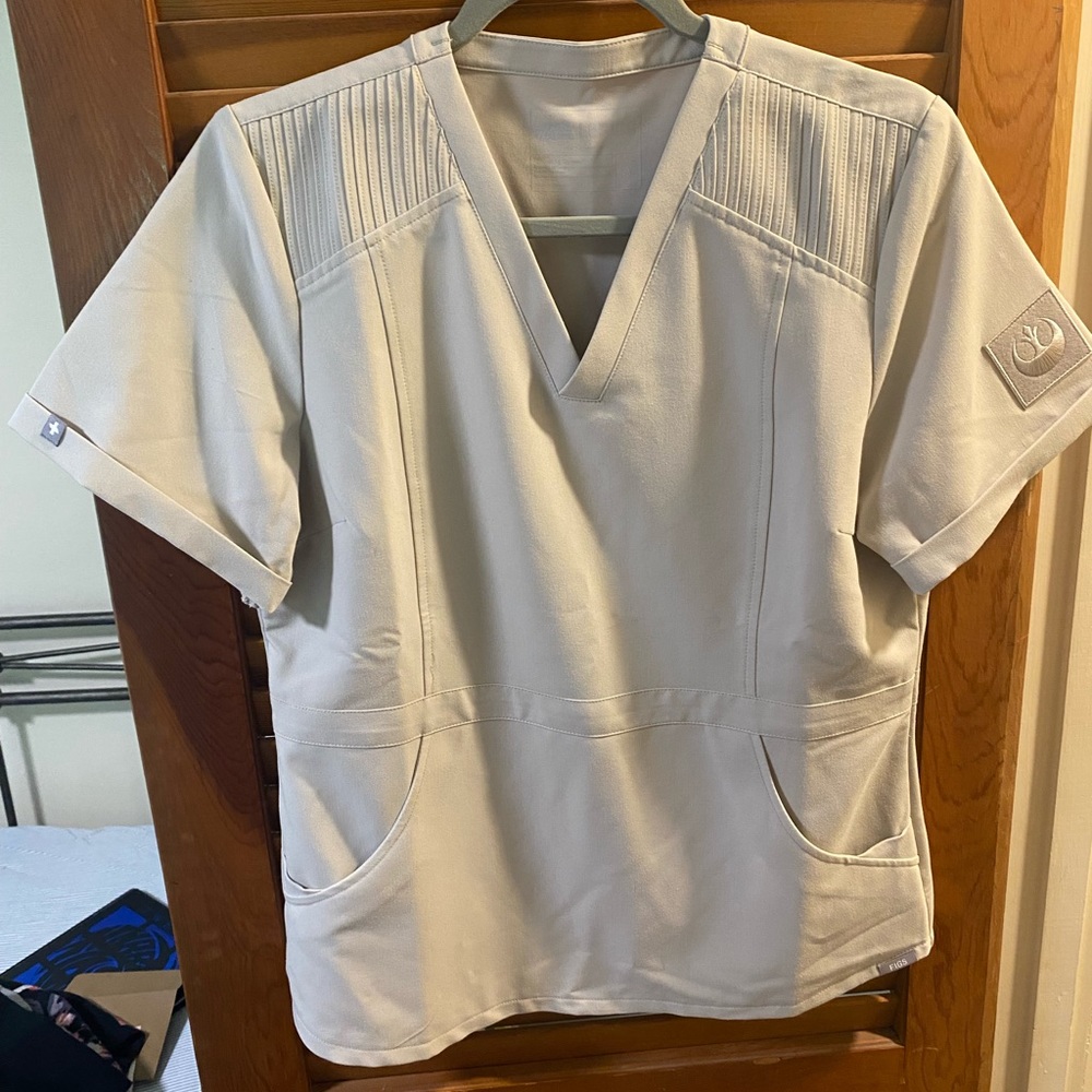 Figs Star Wars scrub top.